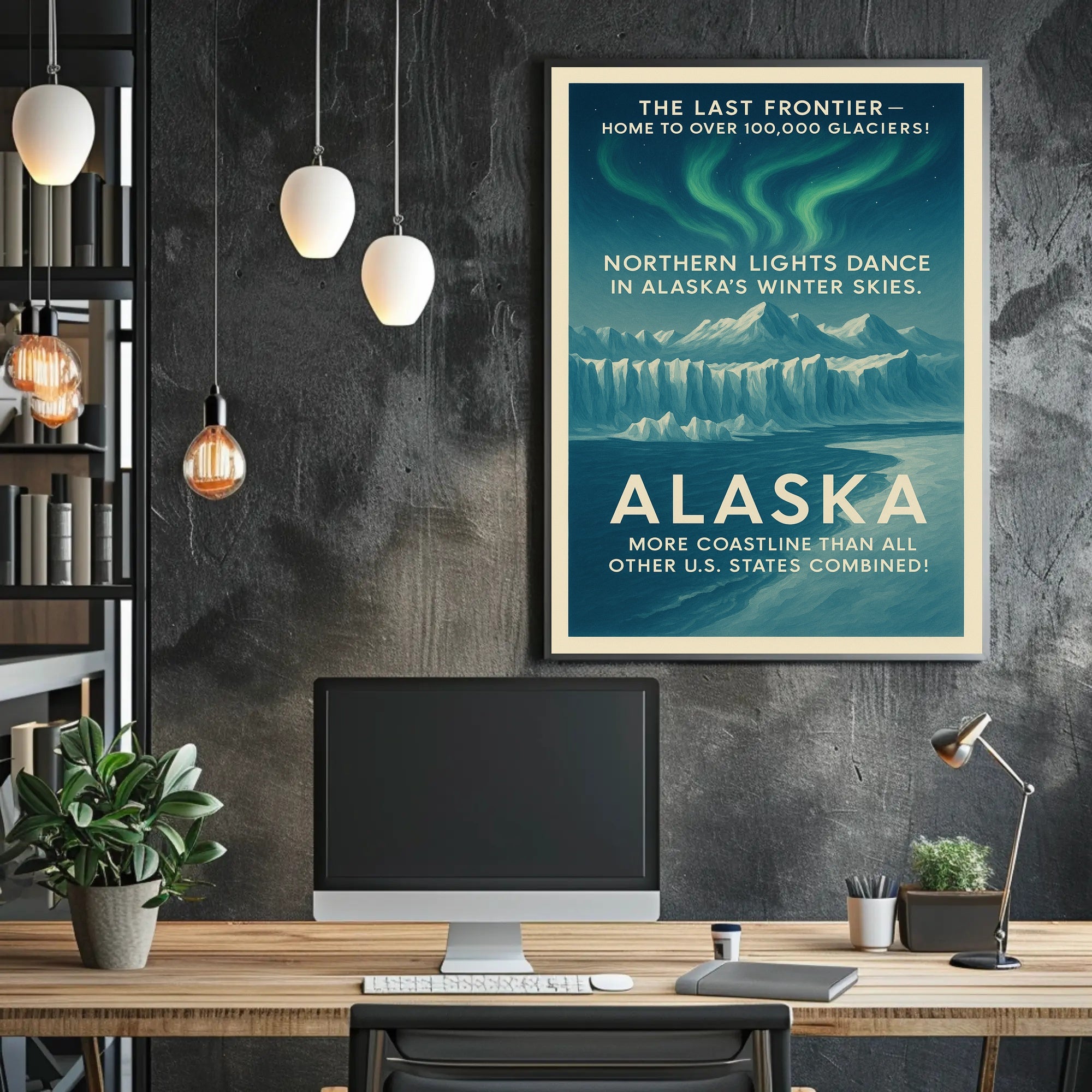 The Last Frontier Alaska Poster
