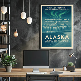 The Last Frontier Alaska Poster