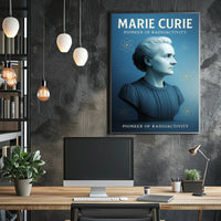 Marie Curie Pioneer of Radioactivity Poster PosterGoat