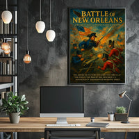 Battle Of New Orleans 1815 Poster