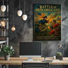 Battle Of New Orleans 1815 Poster