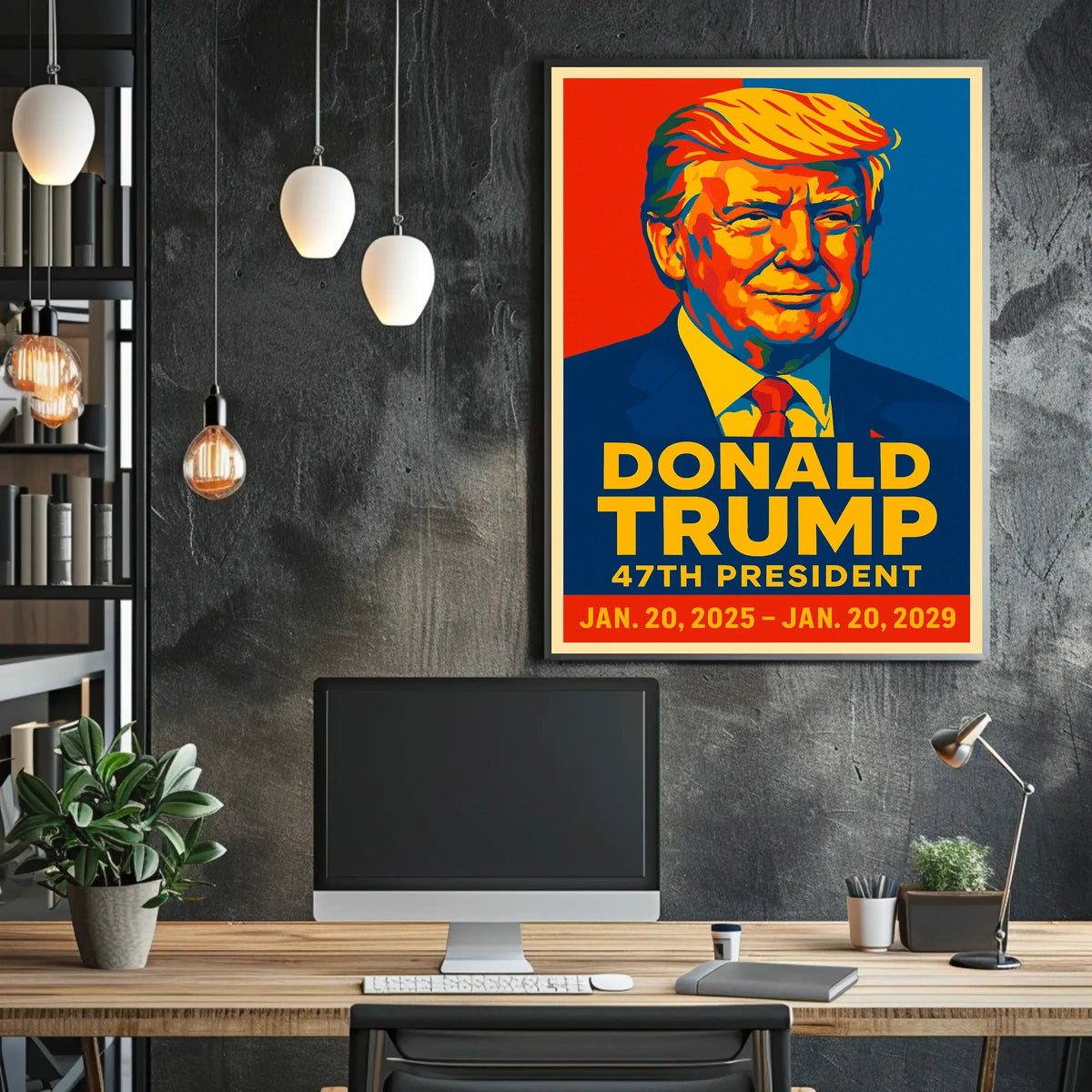 Donald Trump 47th President Poster