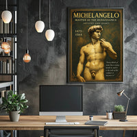 Michelangelo Master of the Renaissance Poster PosterGoat