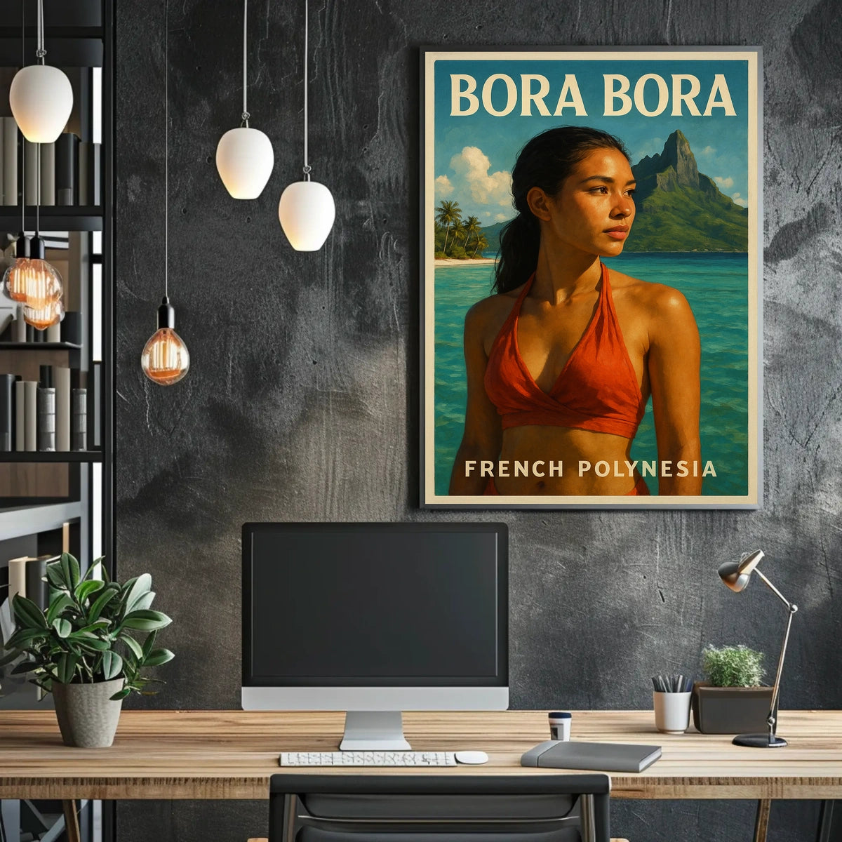 Bora Bora Paradise Poster