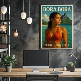 Bora Bora Paradise Poster