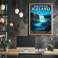 Discover Iceland Exhibition Poster