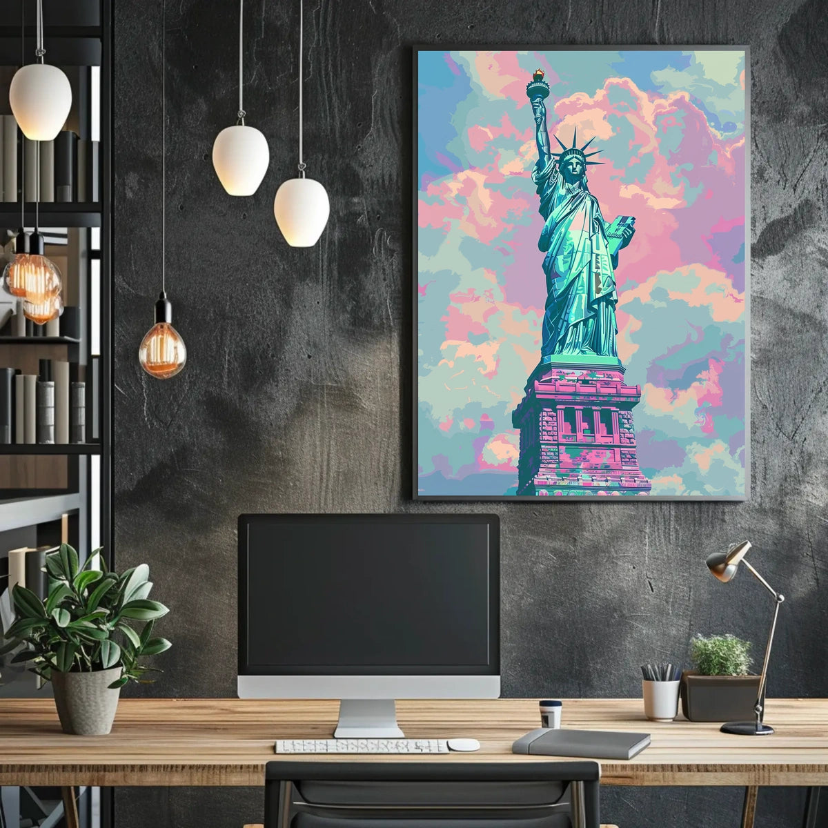 Statue Of Liberty A Symbol Of Freedom Poster