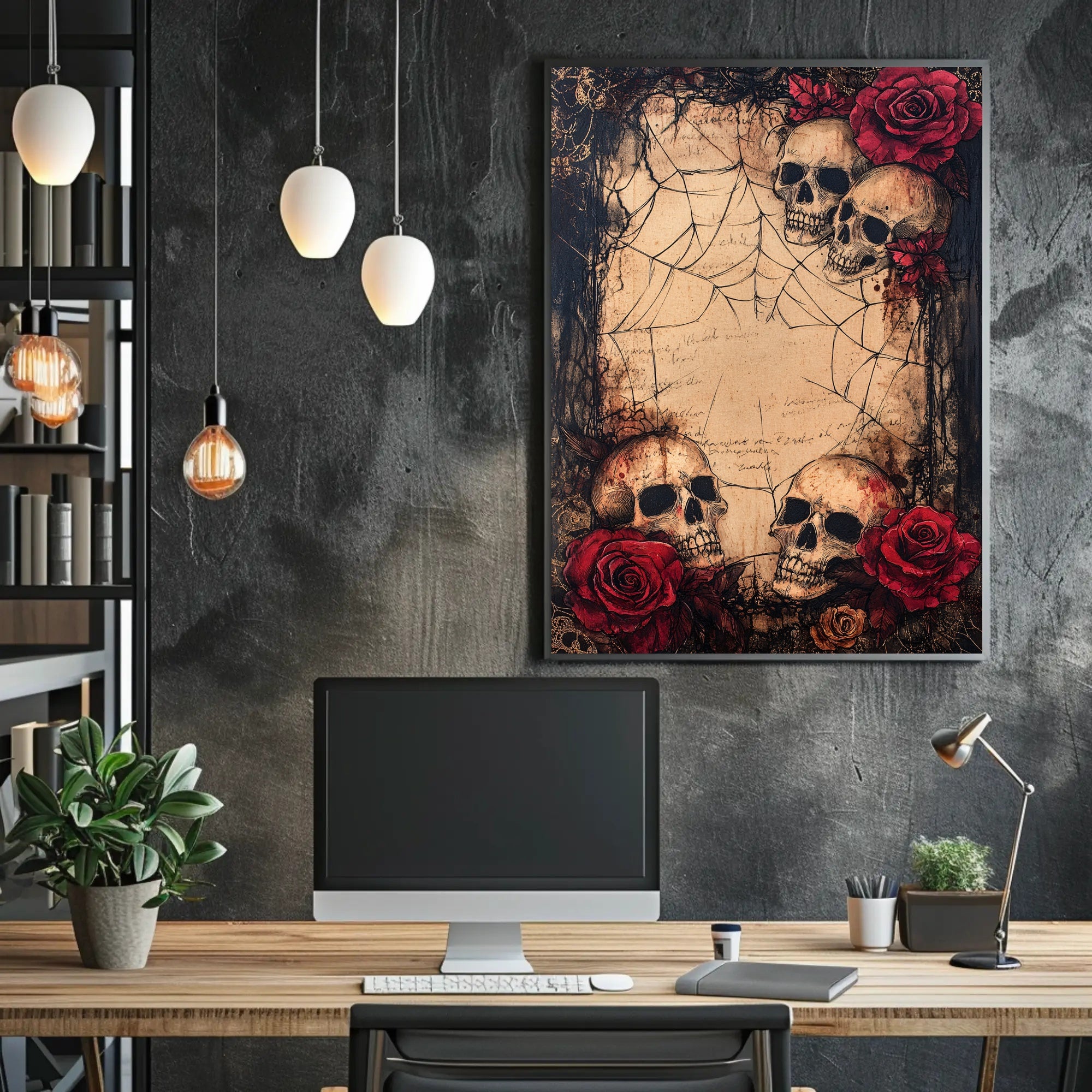 Gothic Elegance Poster