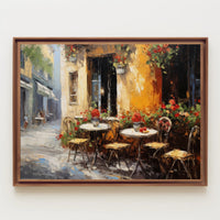 Charming Café Retreat Poster