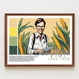 Tribute to a Genetic Pioneer Poster
