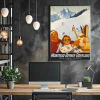 Montreux-Berner Oberland Ski Adventure Poster