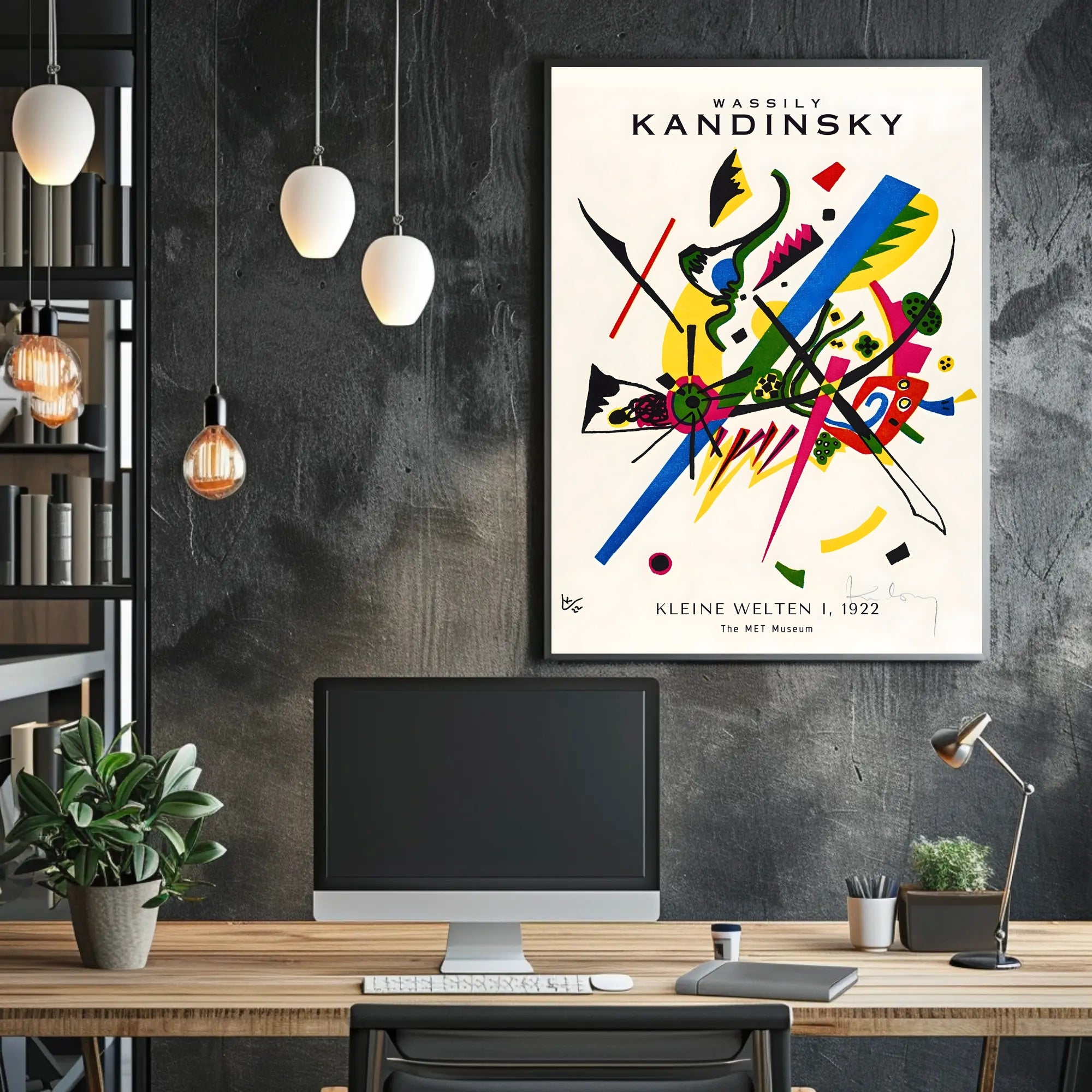 Wassily Kandinsky Kleine Welten I Poster