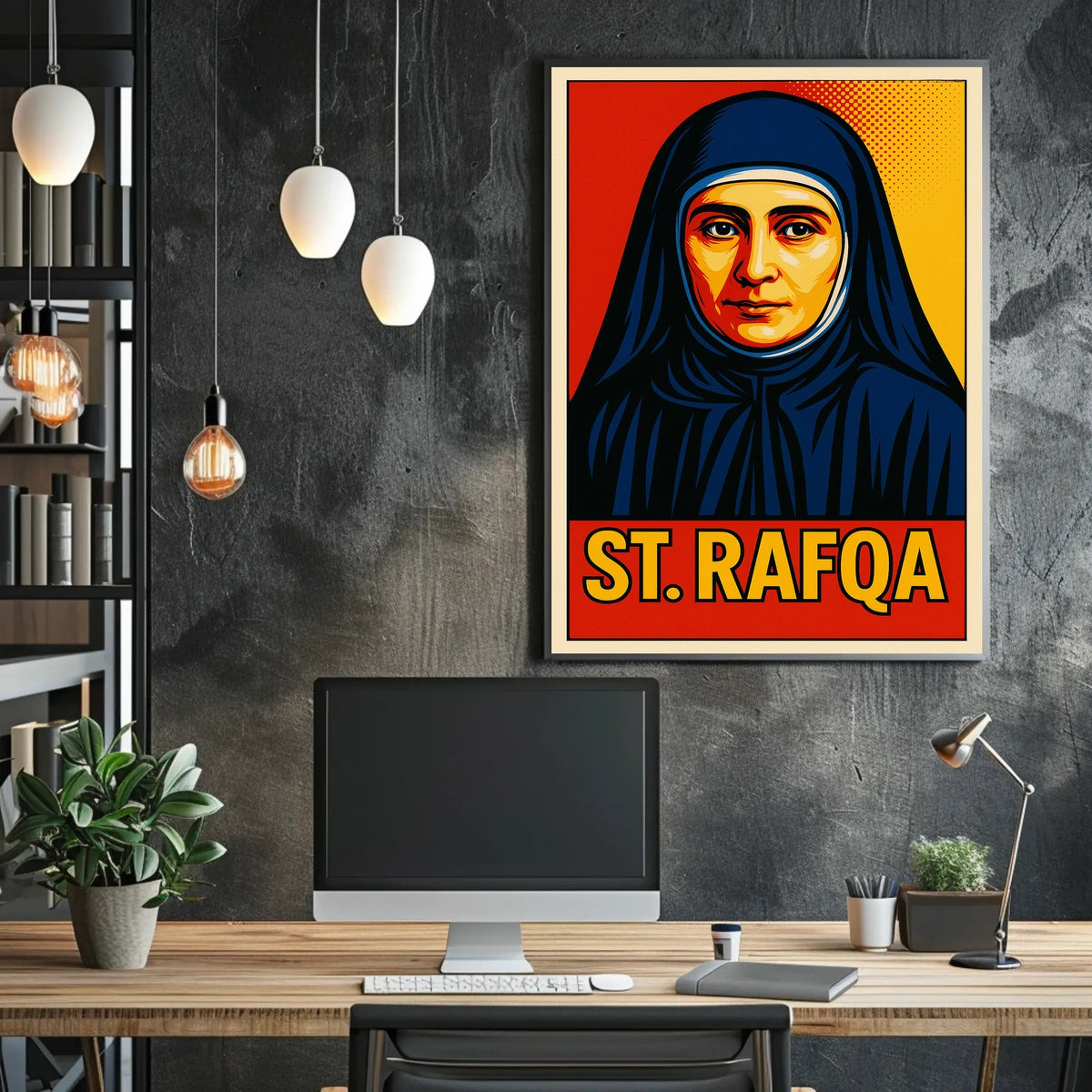 St. Rafqa Poster