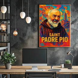 Saint Padre Pio Poster