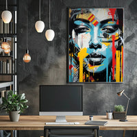 Vibrant Expression Poster