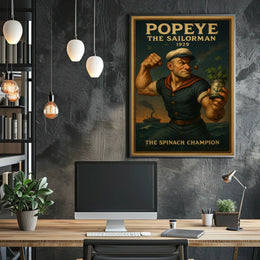 Popeye 1929 Art Poster POP-210