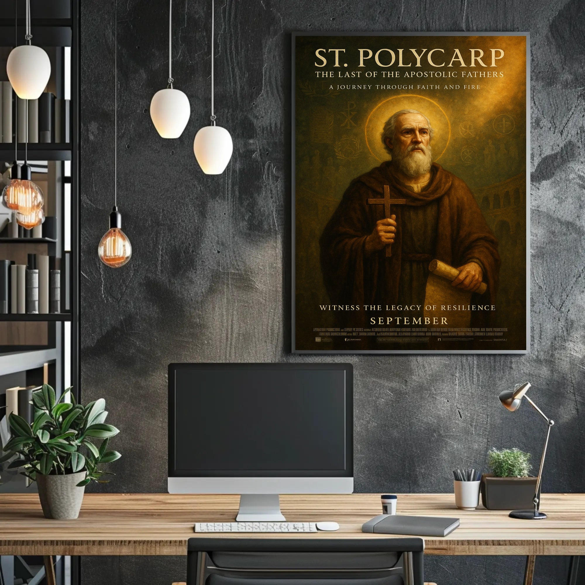 St. Polycarp The Last Of The Apostolic Poster