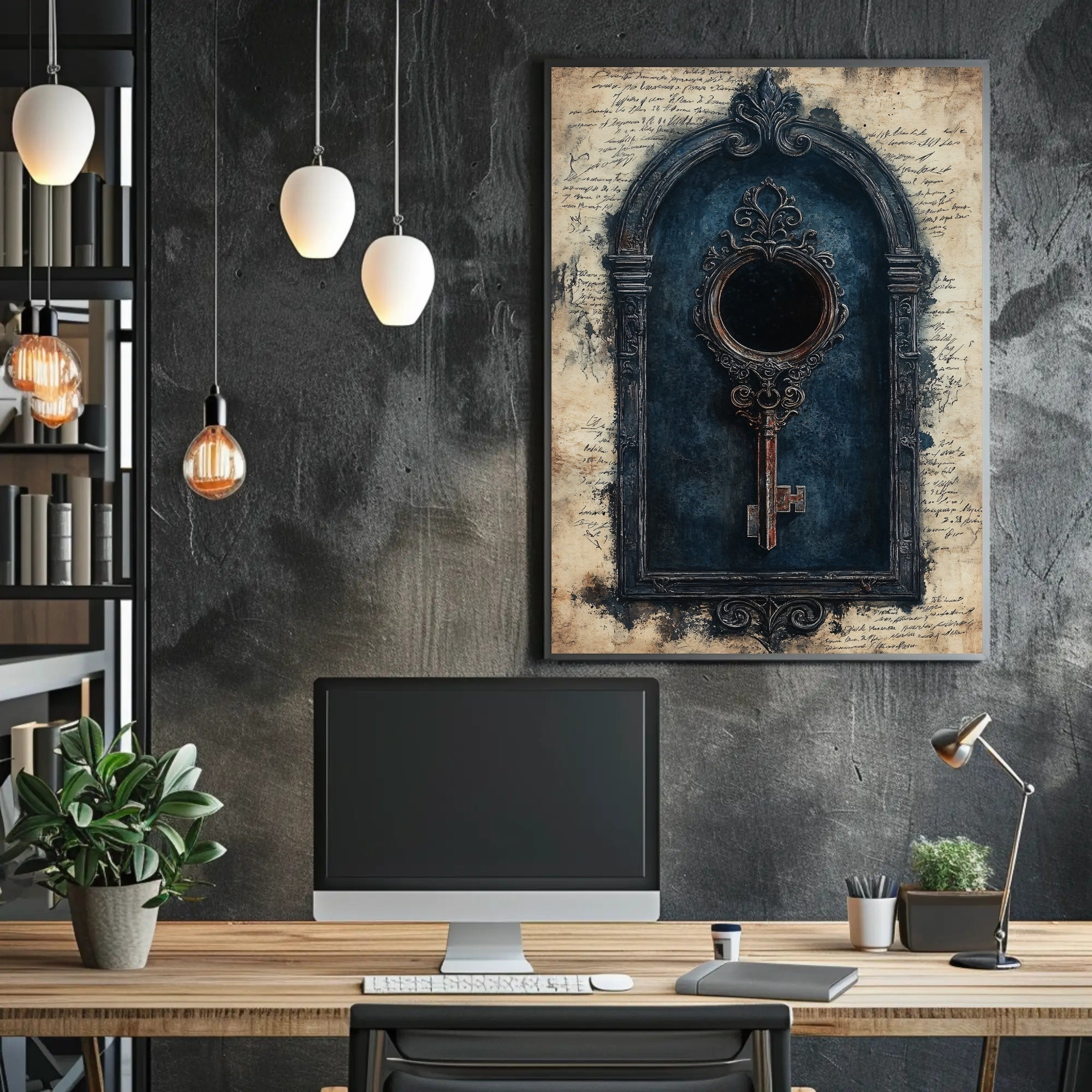 The Ornate Key Poster