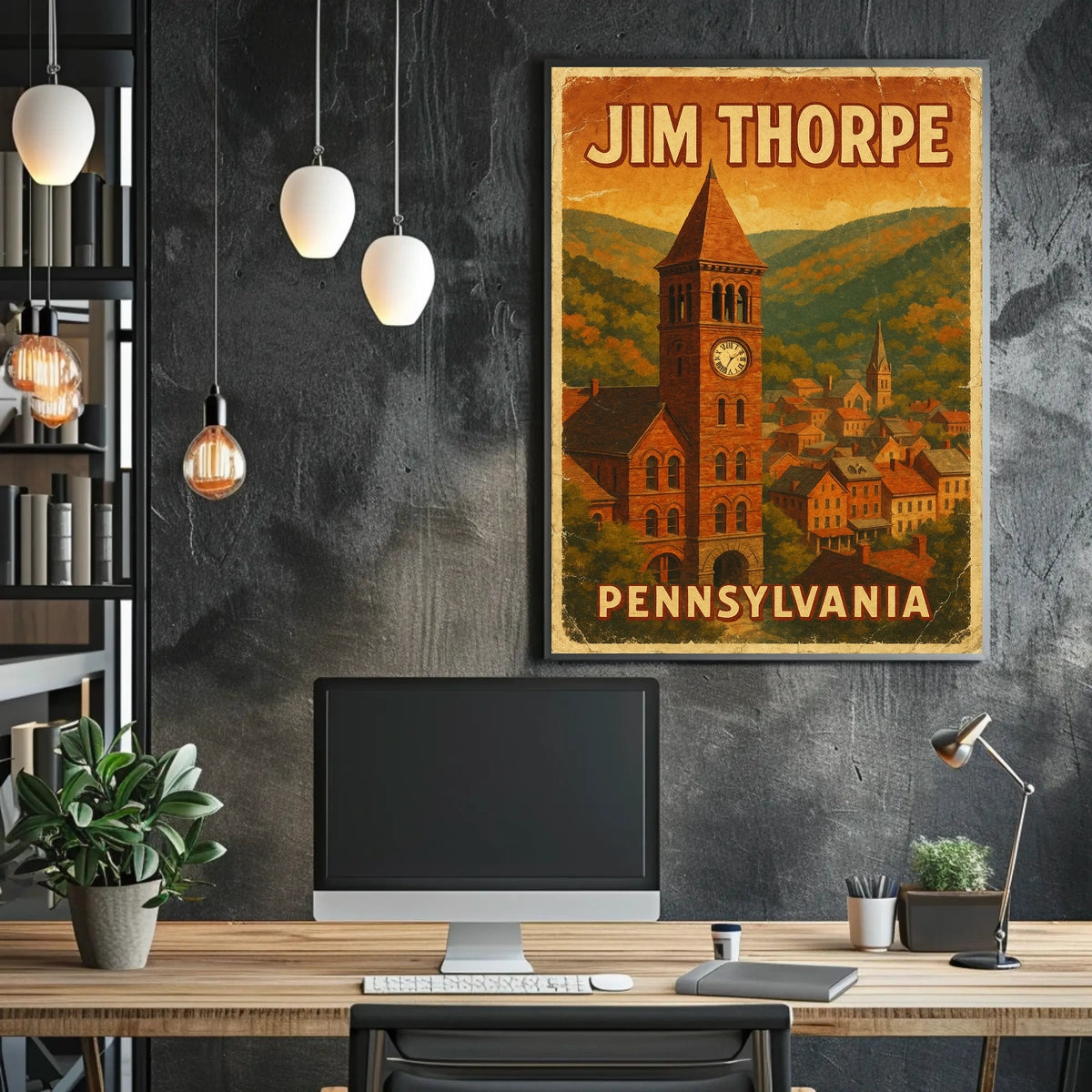 Jim Thorpe, Pennsylvania Poster