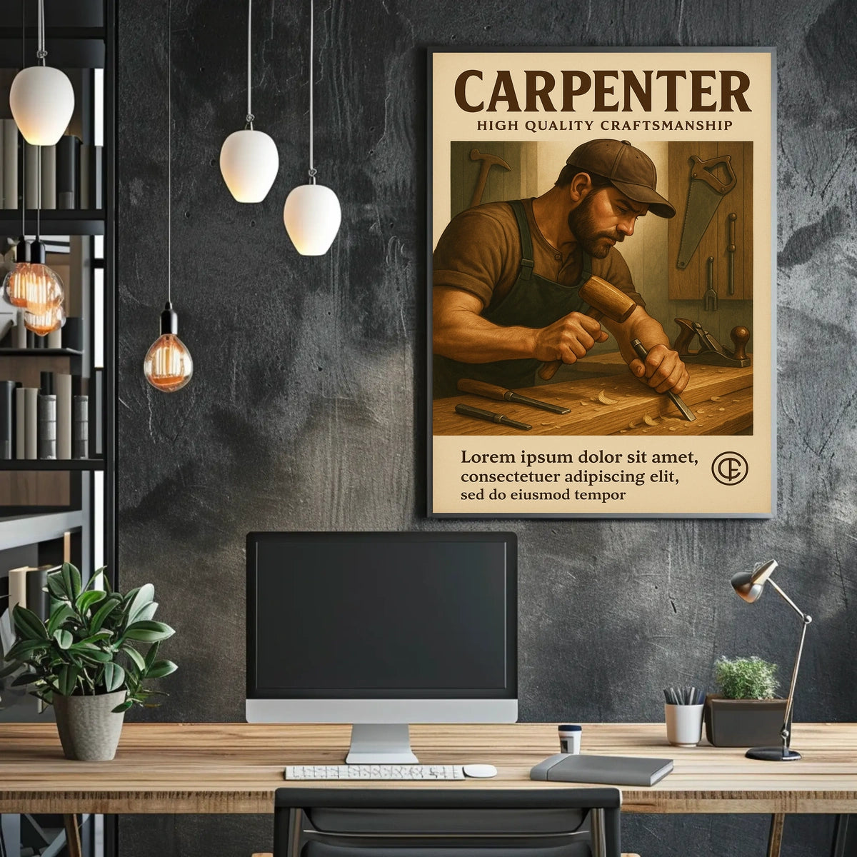 Masterful Carpentry Poster