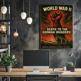 World War II Propaganda Poster