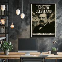 Grover Cleveland 22Nd President Poster