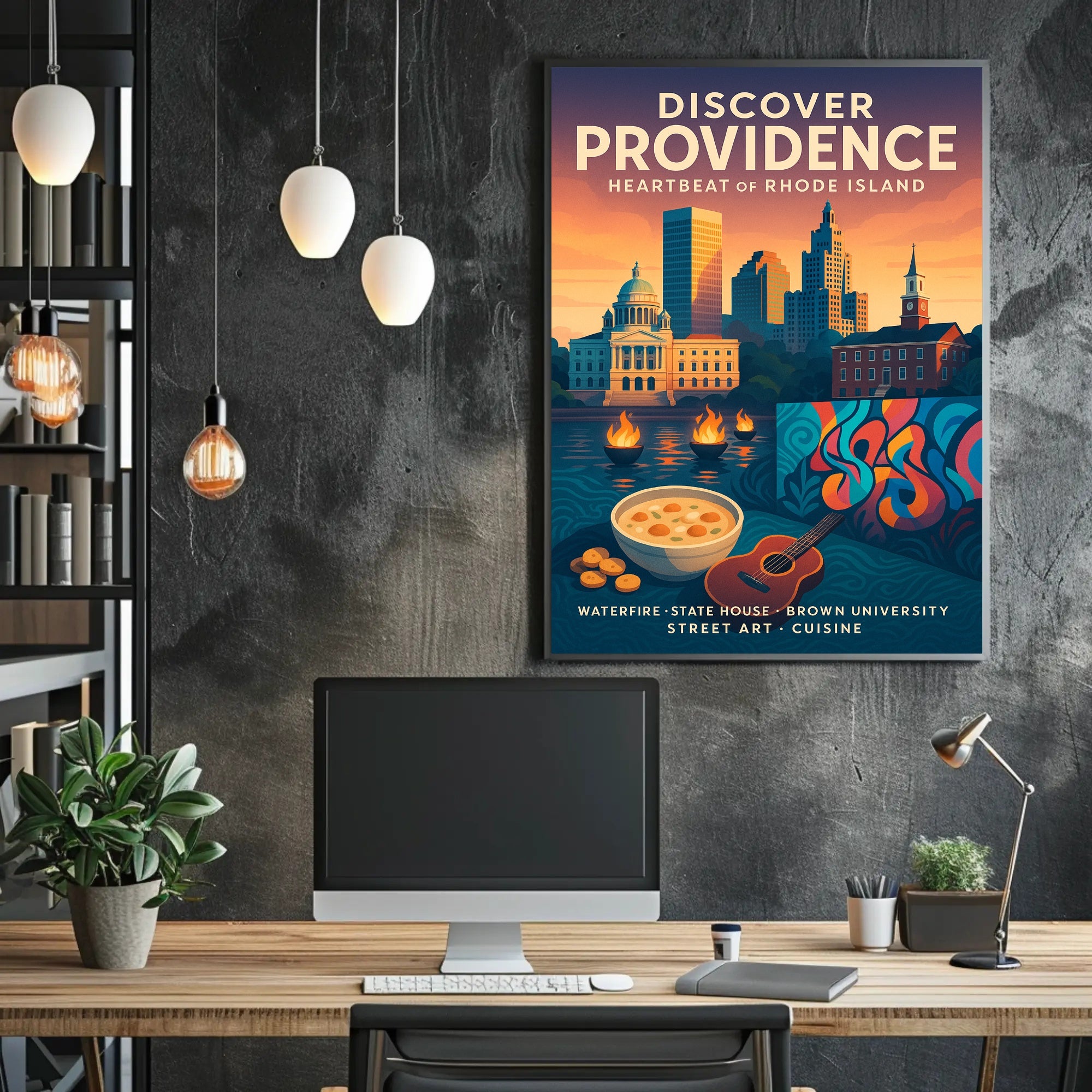 Discover Providence Poster PosterGoat