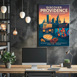 Discover Providence Poster PosterGoat