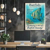 Batfish Salt Water Wonder Poster