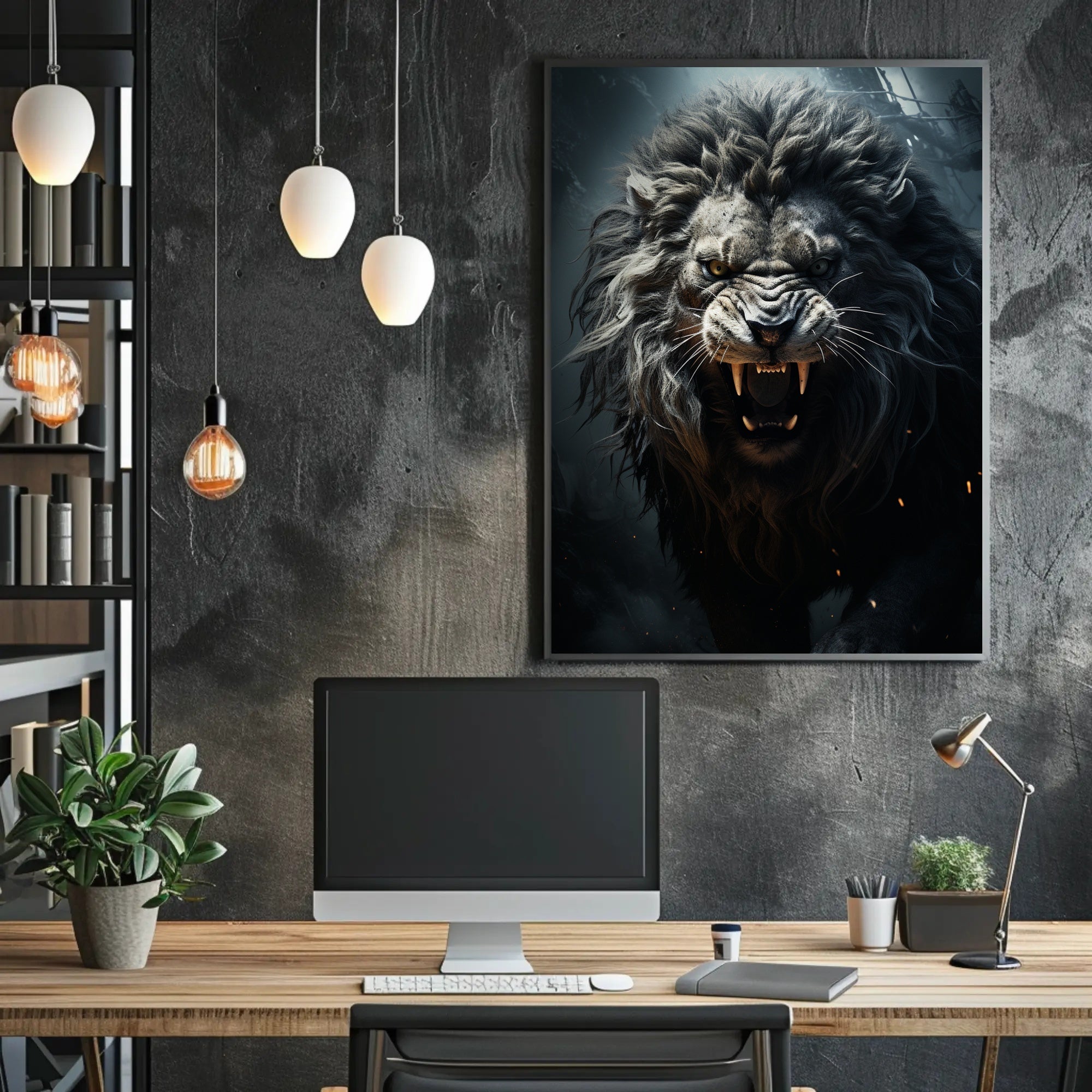 Roaring Majesty Poster