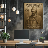 Saint Hilary Of Poitiers Poster
