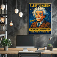 Albert Einstein The Theory Of Poster