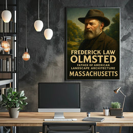 Frederick Law Olmsted Father Of Poster