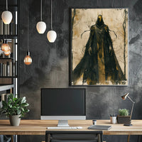 Mysterious Hooded Figure Poster in Fantasy or Mythology PosterGoat