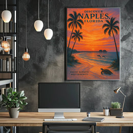Discover Naples, Florida Poster