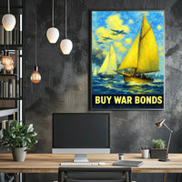 Buy War Bonds Poster PosterGoat