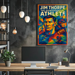Jim Thorpe The Quintessential Athlete Jim Thorpe Poster