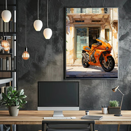 The Vibrant Ride Poster PosterGoat