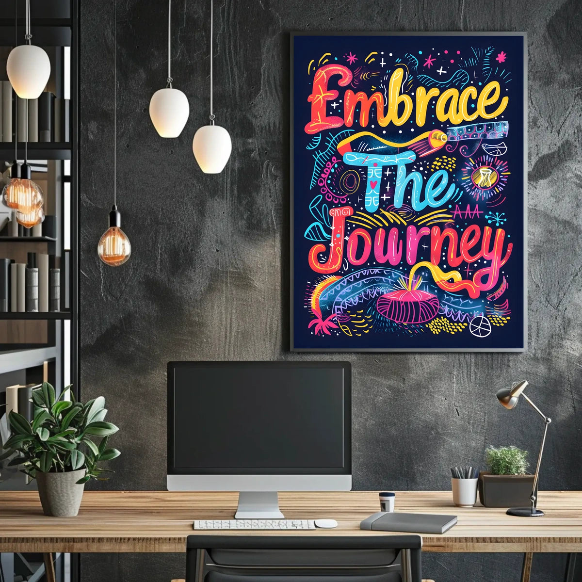 Embrace the Journey Poster
