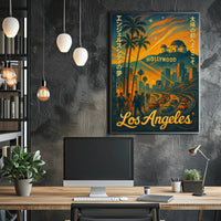 Los Angeles Dreamscape Poster PosterGoat