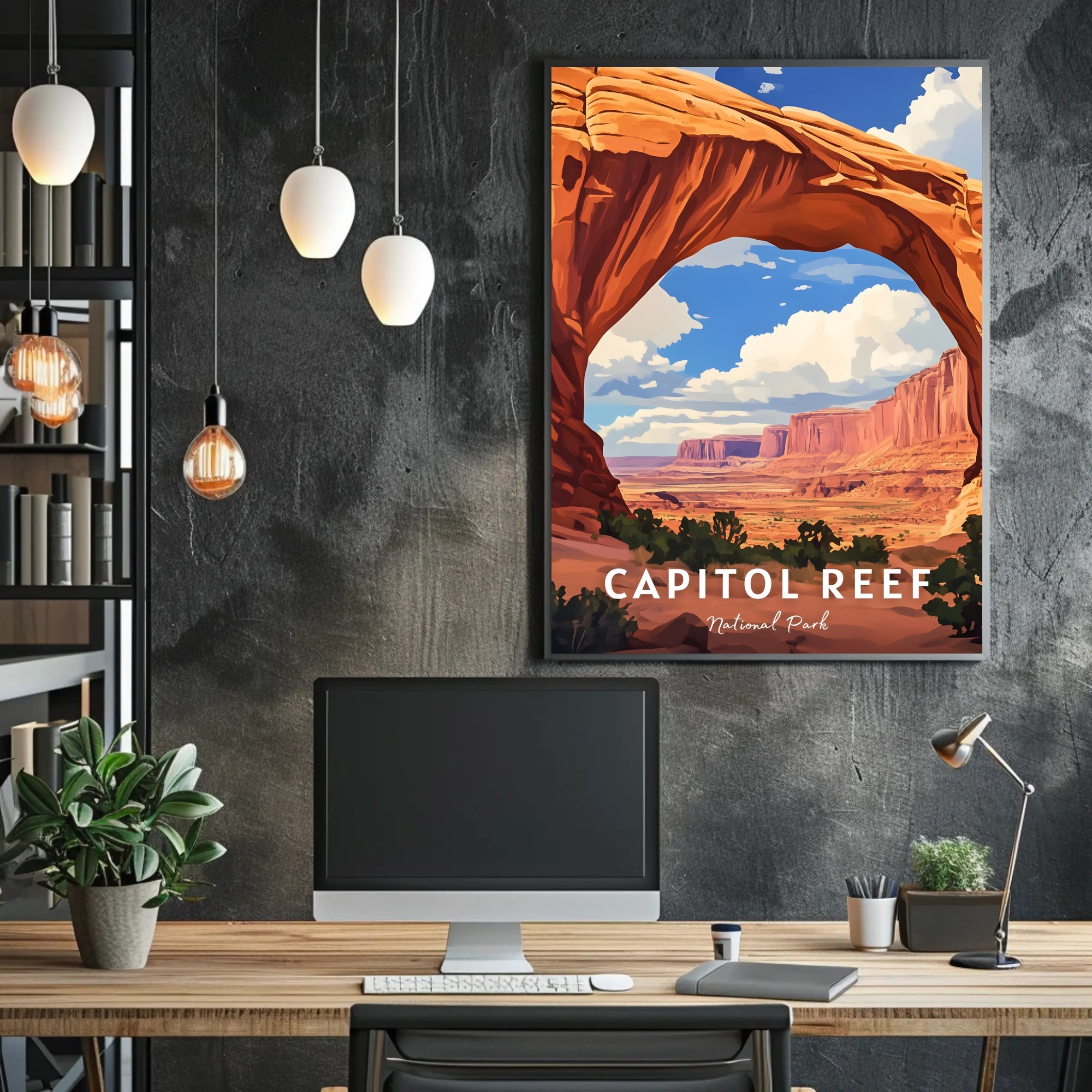 Capitol Reef Adventure National Park Poster