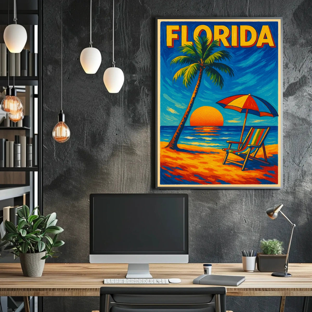 Florida Sunset Poster