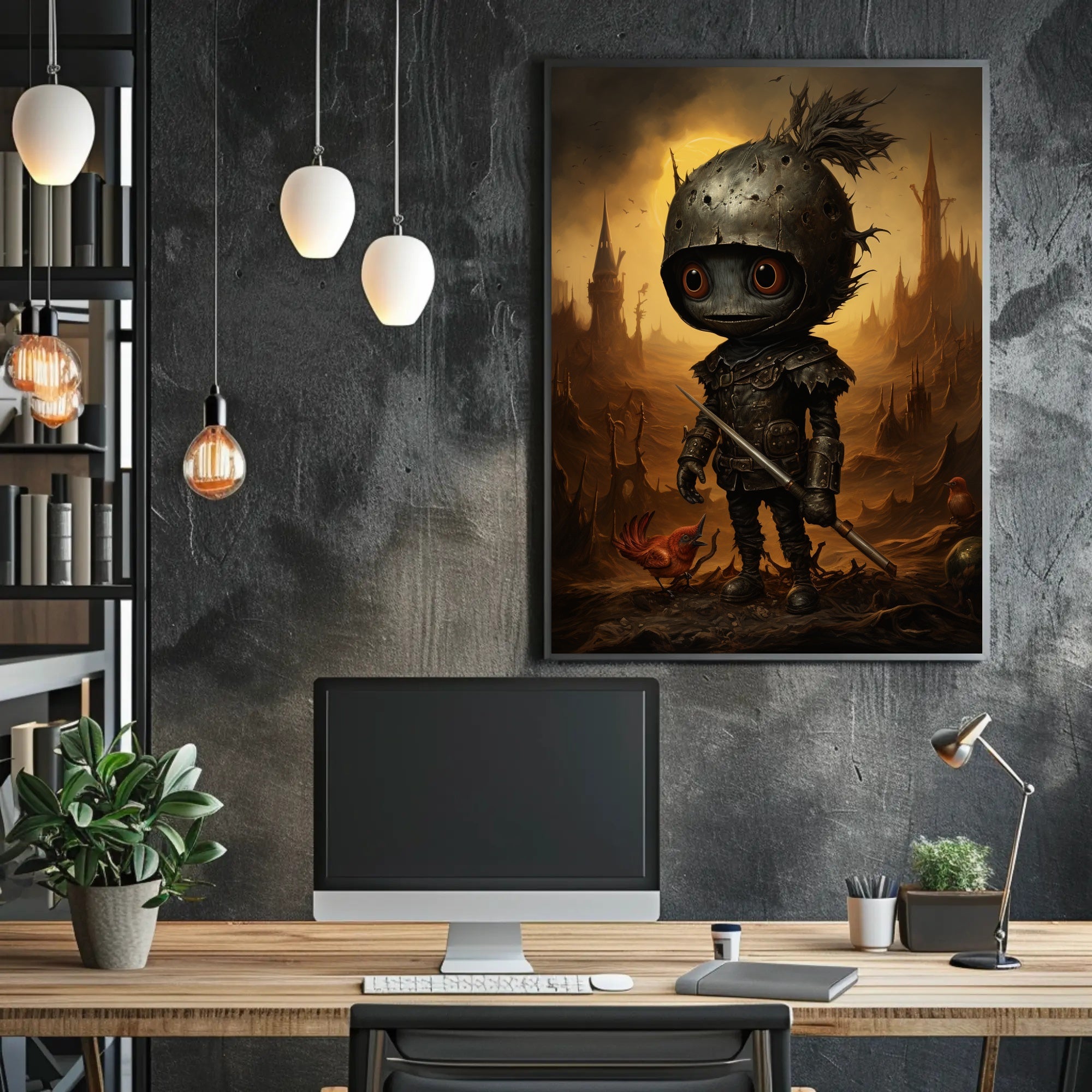 The Enchanted Knight Poster