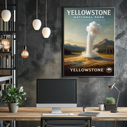 Yellowstone National Park Poster PosterGoat
