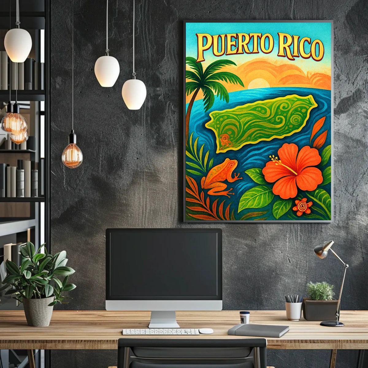 Puerto Rico Paradise Poster