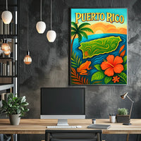 Puerto Rico Paradise Poster