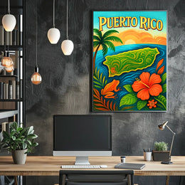 Puerto Rico Paradise Poster