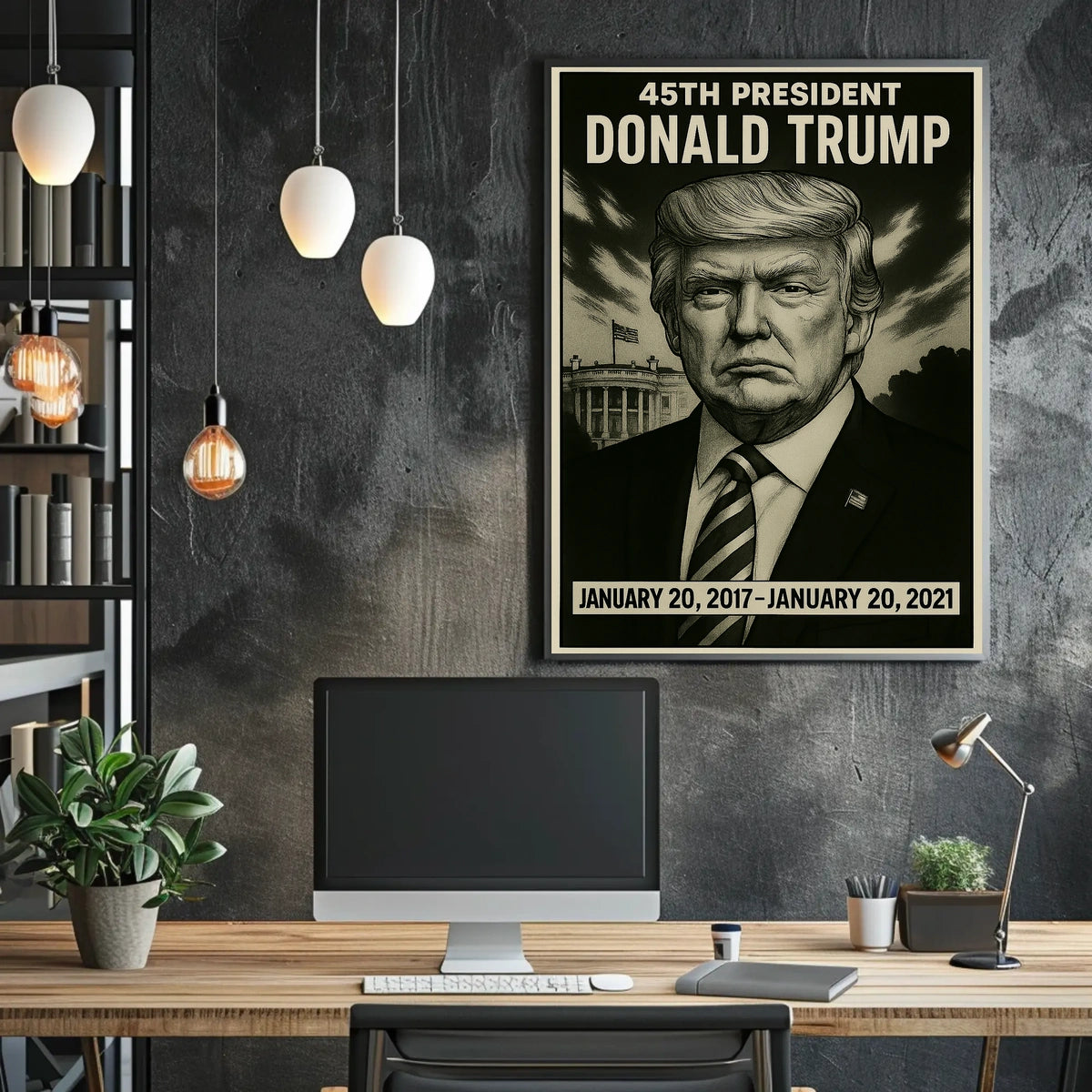 Donald Trump 45Th President Poster