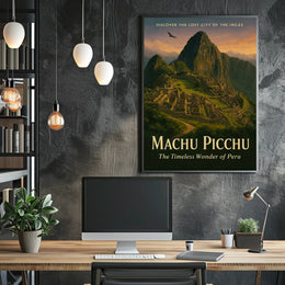 Discover Machu Picchu Poster