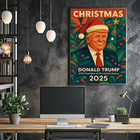 Christmas Cheer in Santa Style - Artistic Poster